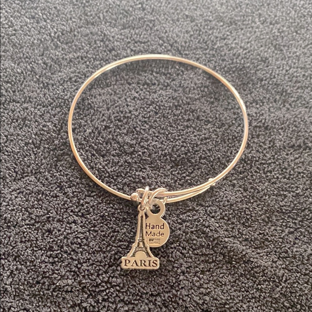 Silver Paris Charm Bracelet